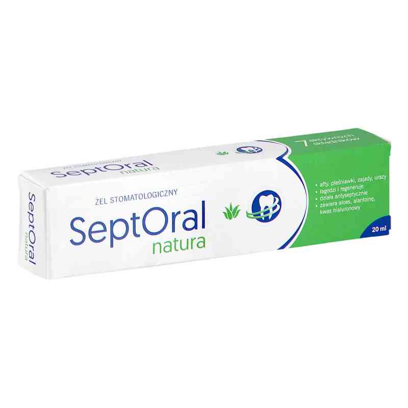 SeptOral Natura Żel stomatologiczny 20 ml od AVEC PHARMA SP. Z O.O. PZN 08306364