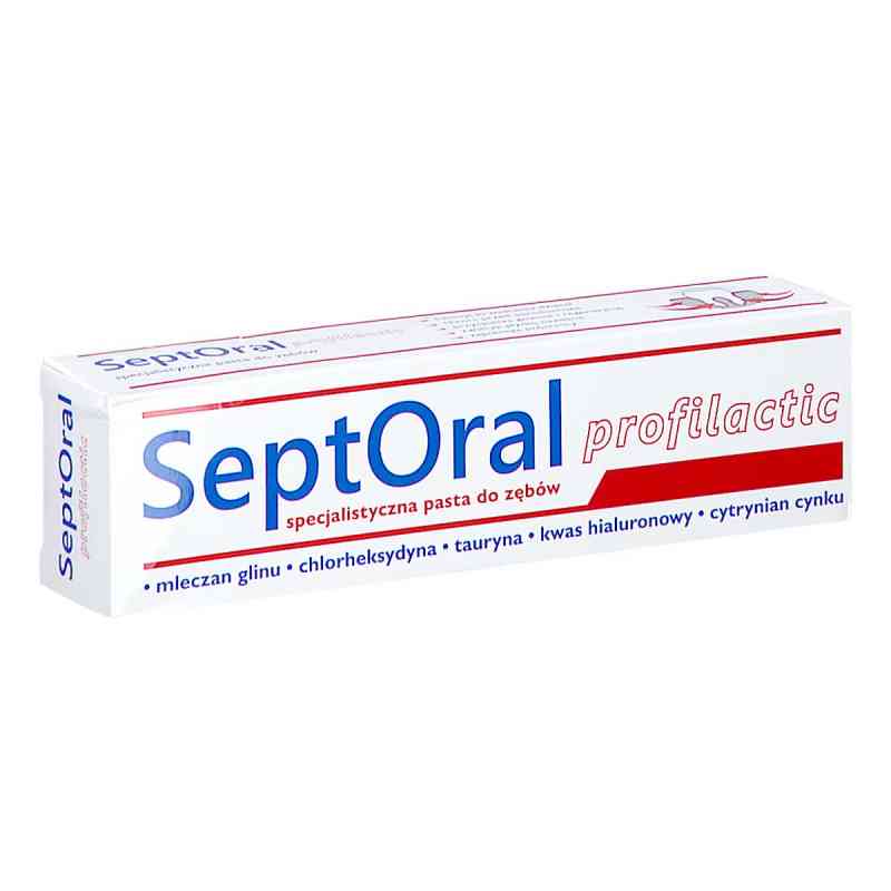 SEPTORAL PROFILACTIC Pasta d/zębów 100 ml od AVEC PHARMA SP. Z O.O. PZN 08304098
