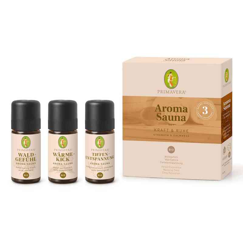 Set Aroma Sauna Kraft & Ruhe 1 op. od Primavera Life GmbH PZN 18001477