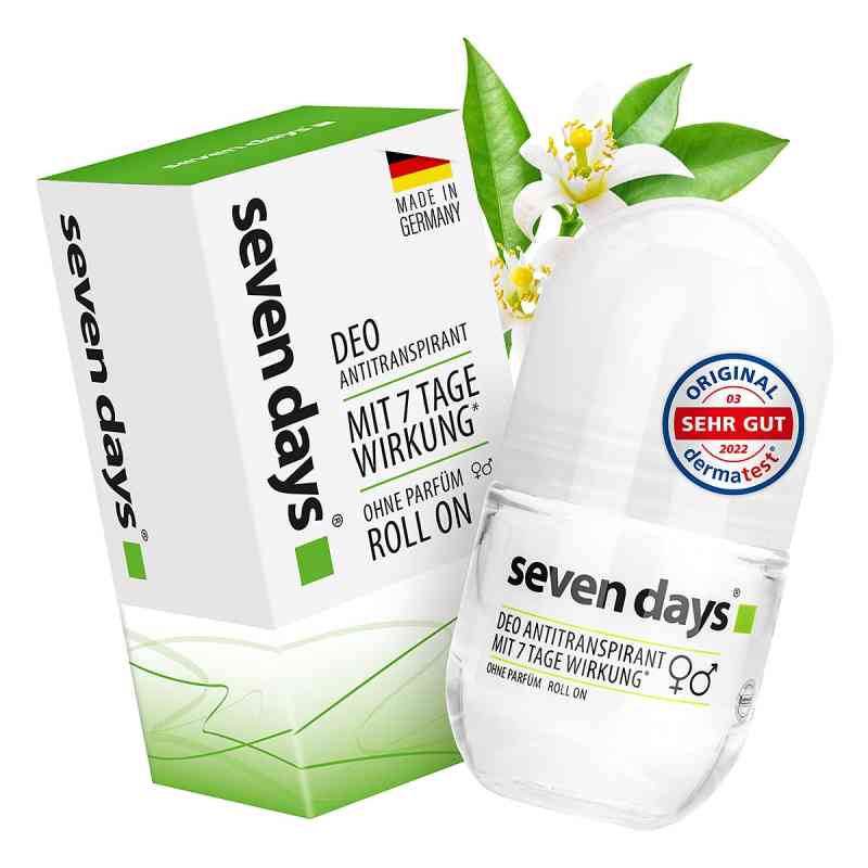 Seven Days Antyperspirant Roll On Big Ball 50 ml od seven days cosmetic GmbH PZN 00900608