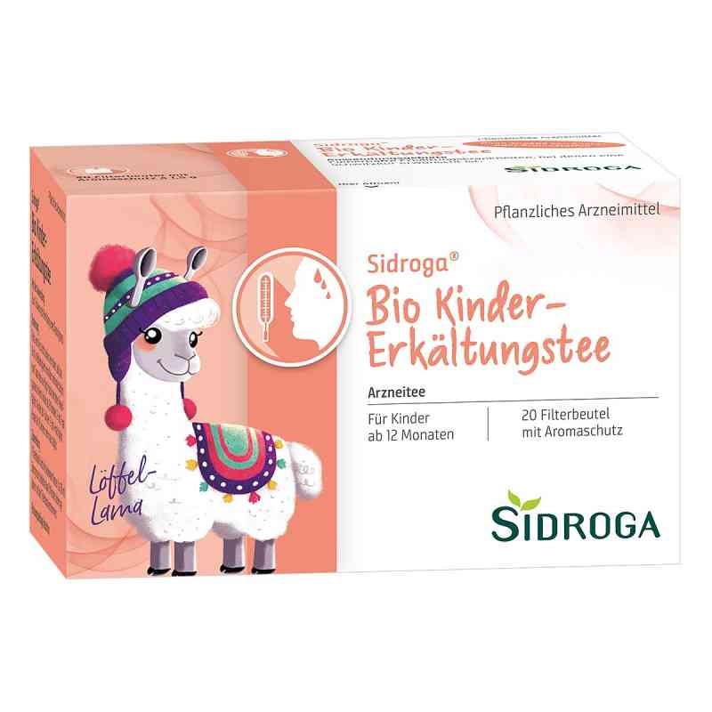 Sidroga Bio herbatka dla dzieci na przeziębienie  20X1.5 g od Sidroga Gesellschaft für Gesundh PZN 00953929