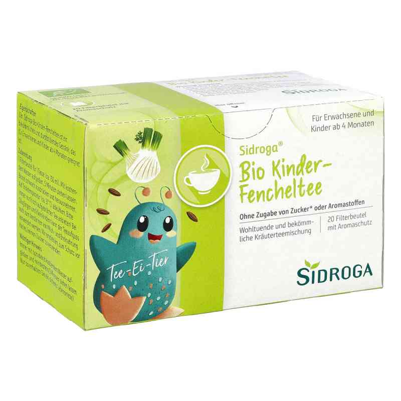 Sidroga Bio Kinder herbata dla dzieci z kopru włoskiego saszetki 20X2.0 g od Sidroga Gesellschaft für Gesundh PZN 00953935