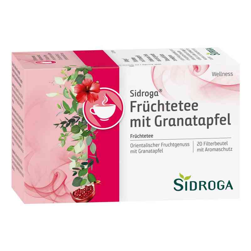 Sidroga Früchtetee mit Granatapfel herbata w saszetkach 20X2.0 g od Uriach Germany GmbH PZN 10354785