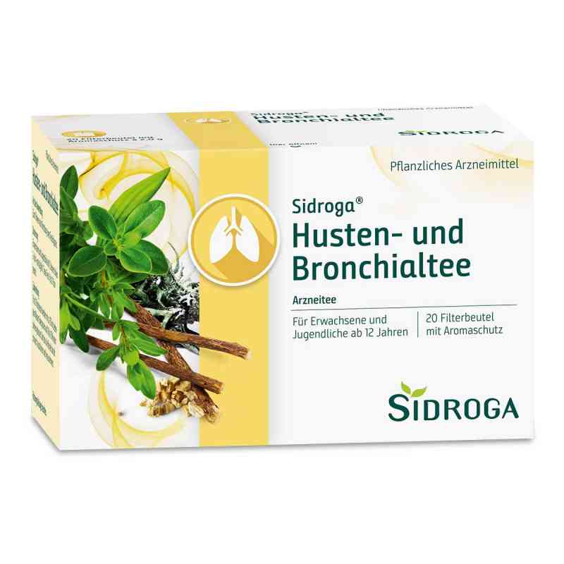 Sidroga - herbata w torebkach na kaszel 20X2.0 g od Sidroga Gesellschaft für Gesundh PZN 10109212