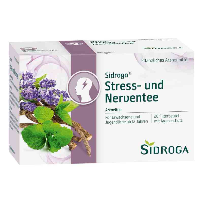 Sidroga herbata ziołowa na stres i nerwy – saszetki filtrujące 20X2.0 g od Uriach Germany GmbH PZN 09944375