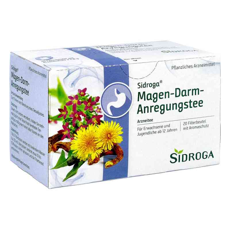 Sidroga herbatka ziołowa na pobudzenie żołądka i jelit 20X2.0 g od Uriach Germany GmbH PZN 03126233