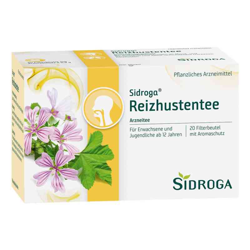 Sidroga Reizhustentee herbata na kaszel w saszetkach 20X0.9 g od Sidroga Gesellschaft für Gesundh PZN 00598871