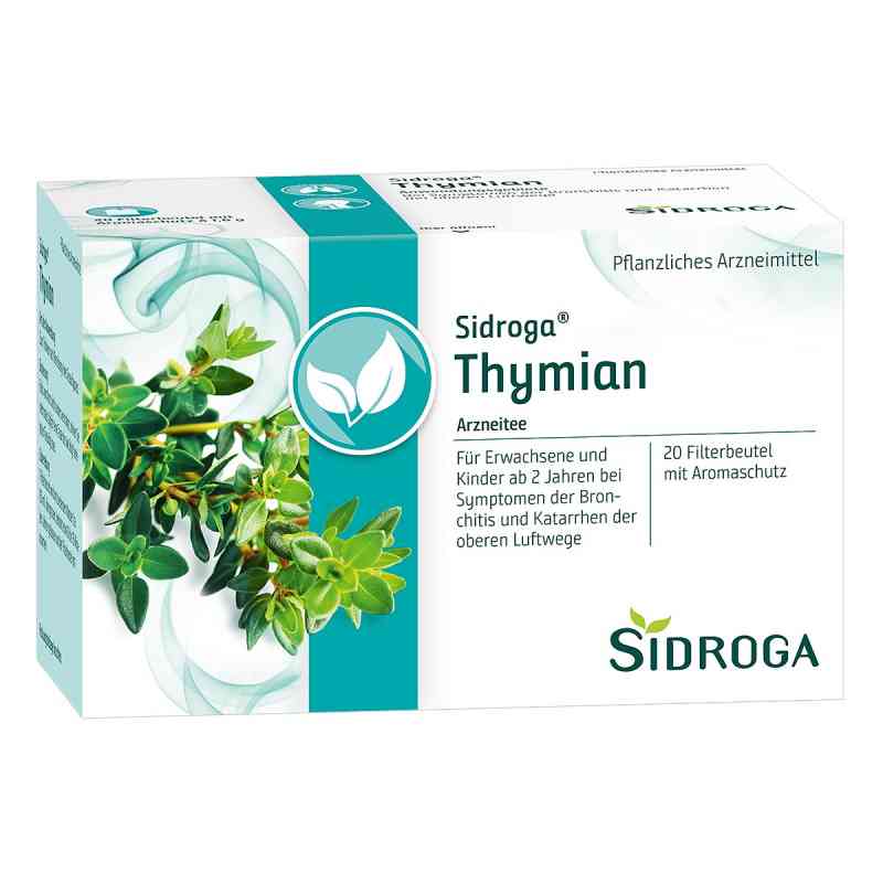 SIDROGA Tymianek 20X1.6 g od Uriach Germany GmbH PZN 03919620