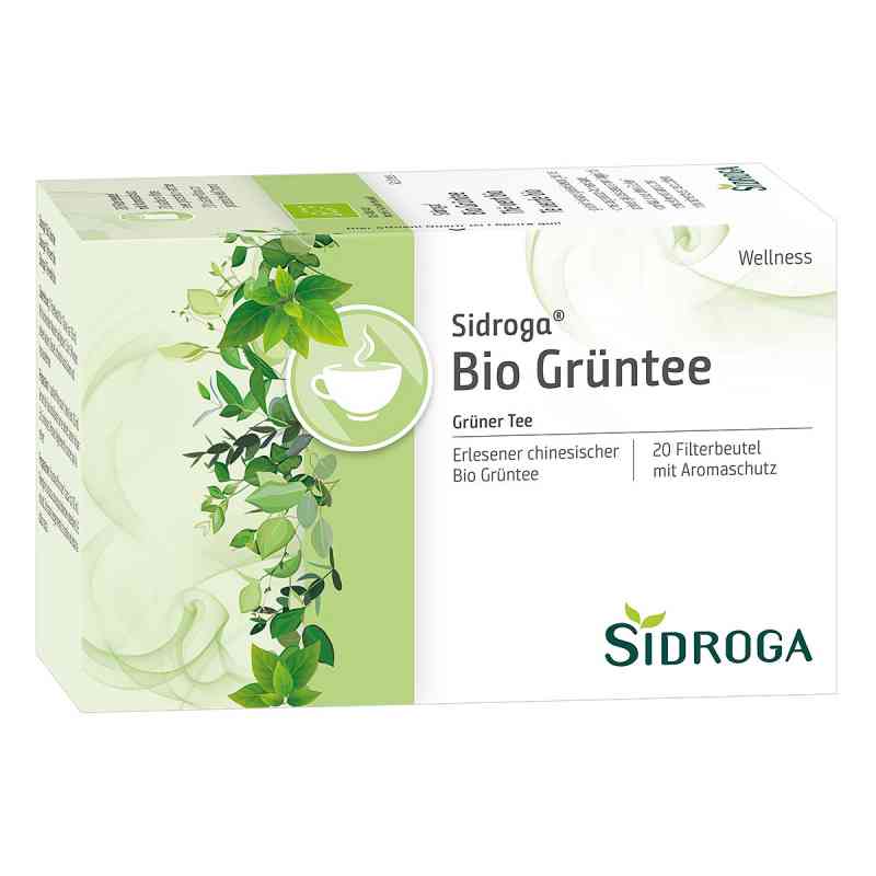 Sidroga Wellness Gruentee saszetki 20X1.7 g od Sidroga Gesellschaft für Gesundh PZN 05106128