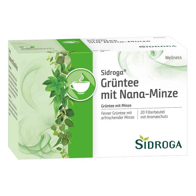 Sidroga zielona herbata z miętą i limonką 20X1.5 g od Sidroga Gesellschaft für Gesundh PZN 09928583