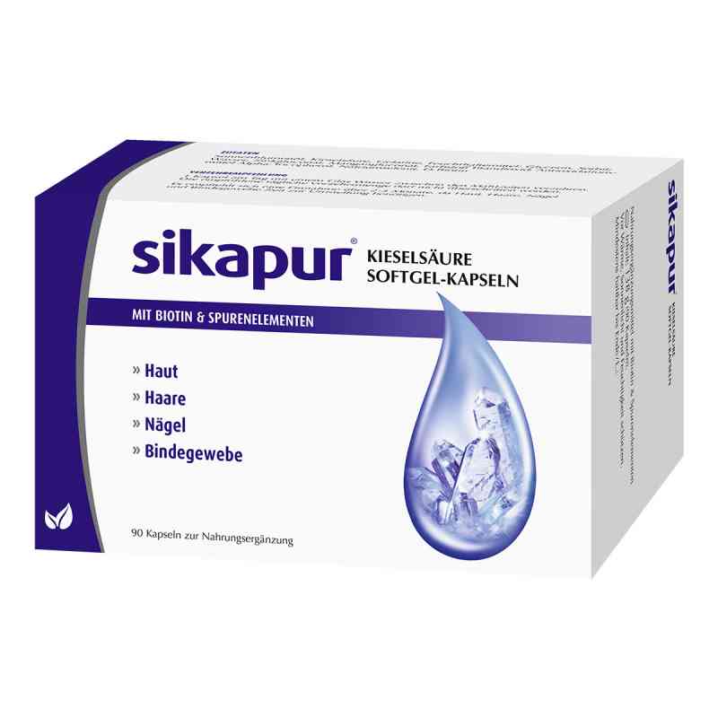 Sikapur, kapsułki żelowe z kwasem krzemowym i biotyną 90 szt. od DERMAPHARM AG PZN 09923835