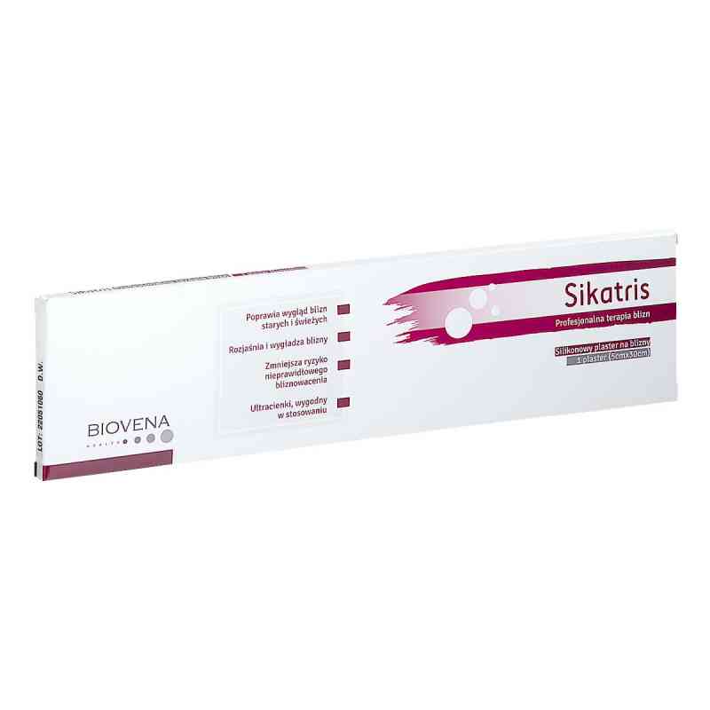 SIKATRIS Silikonowy plaster na blizny 5cmx30cm 1  od BIOVENA HEALTH SP. Z O.O. PZN 08303092