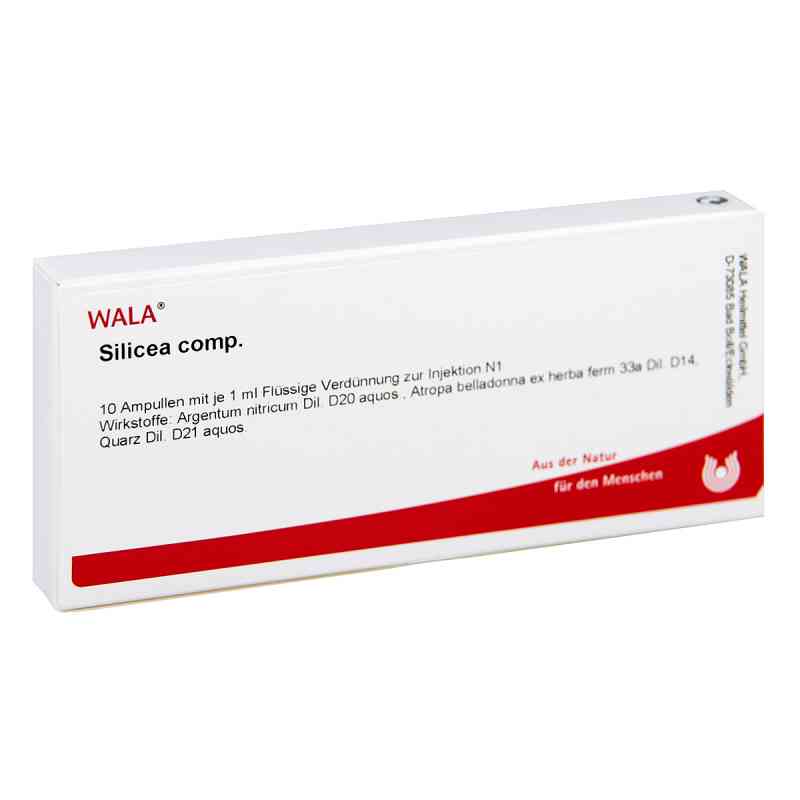 Silicea Comp. ampułki 10X1 ml od WALA Heilmittel GmbH PZN 01752179