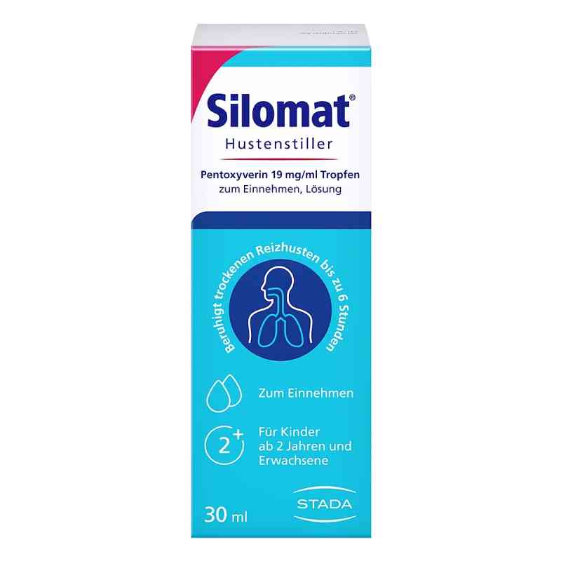 Silomat, lek przeciwkaszlowy (pentoksyweryna) 19 mg/ml, krople 30 ml od STADA Consumer Health Deutschland GmbH PZN 18661417