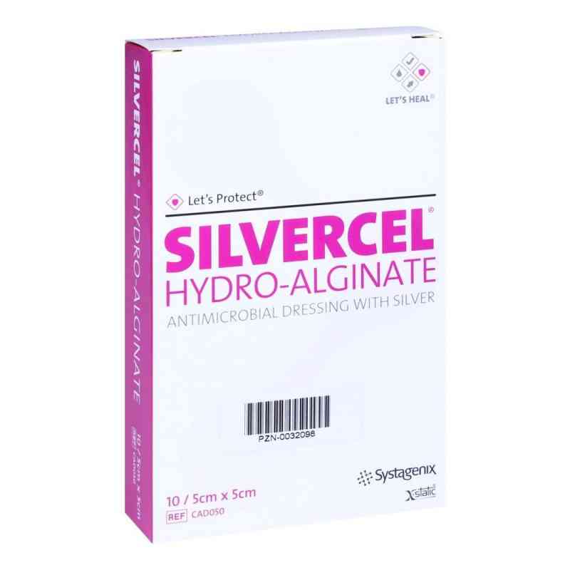 Silvercel Hydroalginat Verband 5x5cm 10 szt. od Solventum Germany GmbH PZN 00032098