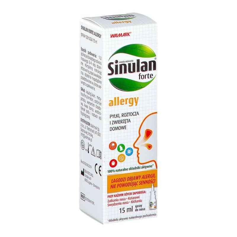 Sinulan Forte Allergy aerozol 15 ml od NOVENTURE S.L. PZN 08303226