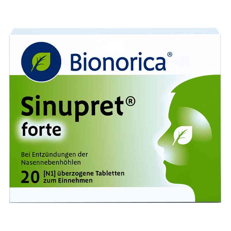 Sinupret forte Bionorica drażetki 20 szt. od Bionorica SE PZN 08625567