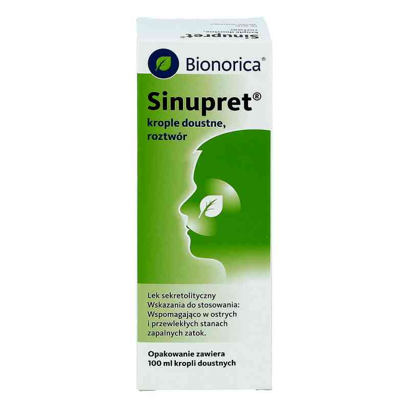 Sinupret krople 100 ml od BIONORICA AG PZN 08300403