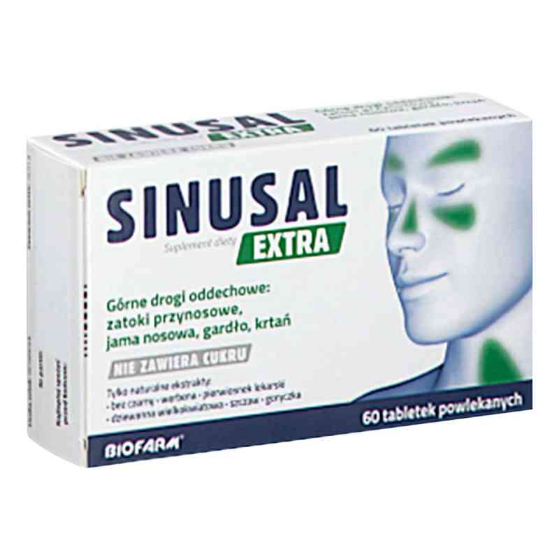 Sinusal Extra tabletki 60  od BIOFARM SP.Z O.O. PZN 08305018