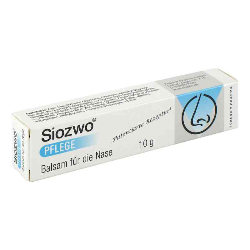 Siozwo Pielęgnacyjny balsam do nosa 10 g od Febena Pharma GmbH PZN 02516558
