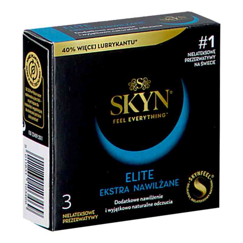 Skyn Elite Ekstra Nawilżane Prezerwatywy 3  od SURETEX LTD. PZN 08305640