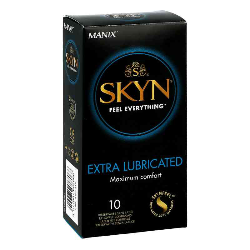 Skyn Manix extra lubricated Kondome 10 szt. od ecoaction GmbH PZN 13715775