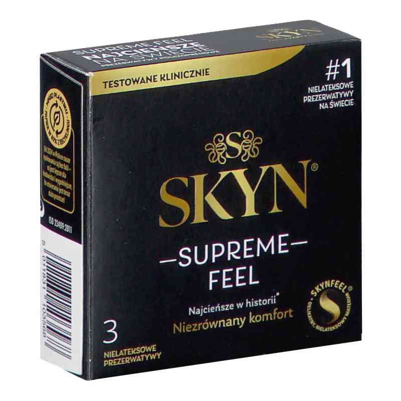 Skyn Supreme Feel Prezerwatywy 3  od SURETEX LTD. PZN 08305637