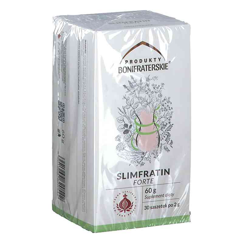 Slimfratin Forte Produkty Bonifraterskie saszetki 30  od NATUR-VIT MAREK PŁACHTA PZN 08304973