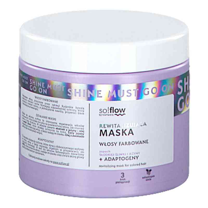 So!flow By Vis Plantis Maska rewitalizująca włosy farbowane 400 ml od ELFA PHARM POLSKA SP. Z O.O. SP.K. PZN 08305036
