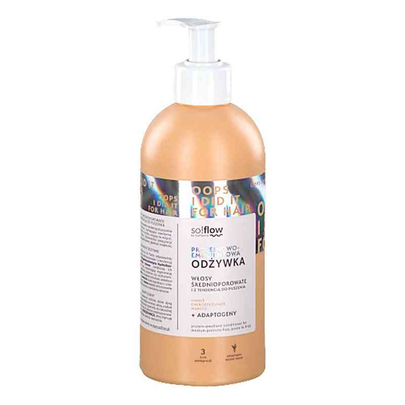 So!flow By Vis Plantis Odżywka proteinowo-emolientowa włosy śred 400 ml od ELFA PHARM SP. Z O.O. PZN 08305046