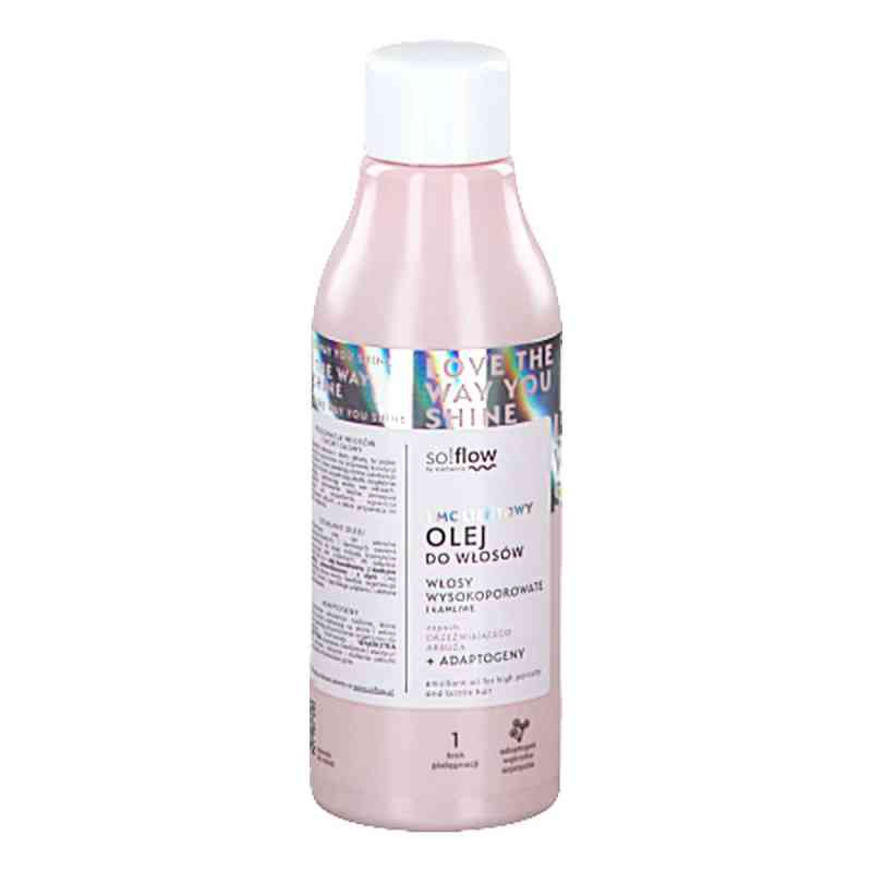 So!flow By Vis Plantis Olej emolientowy włosy wysokoporowate i ł 150 ml od ELFA PHARM SP. Z O.O. PZN 08305048