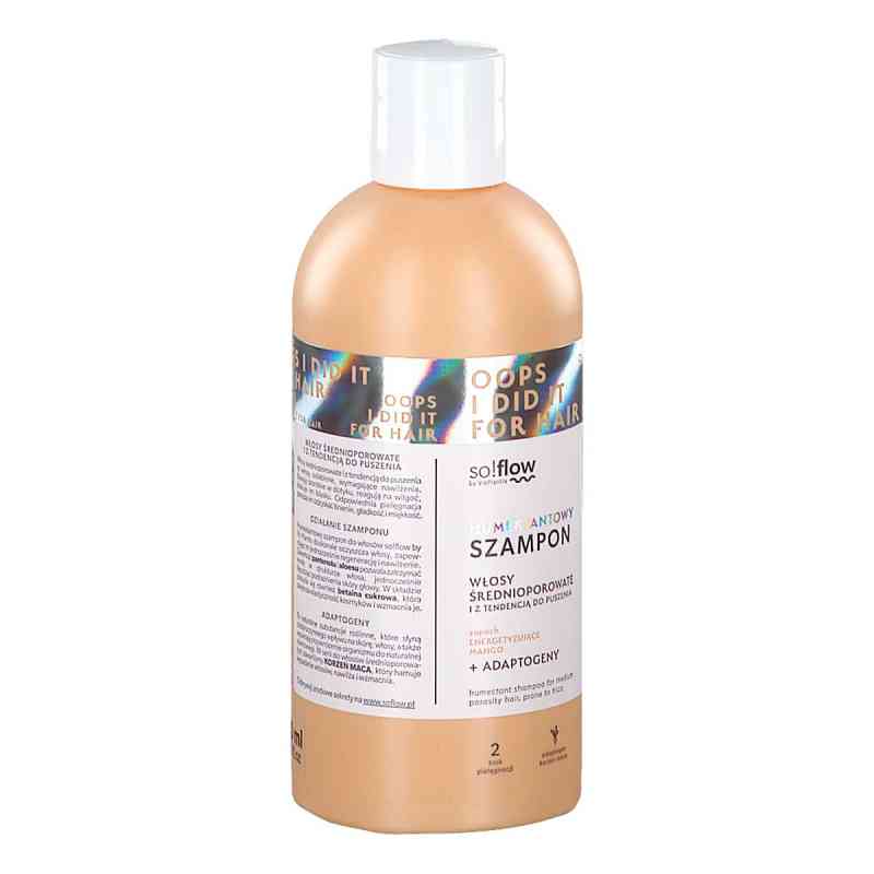 So!flow By Vis Plantis Szampon humektantowy do włosów średniopor 400 ml od ELFA PHARM POLSKA SP. Z O.O. SP.K. PZN 08305033