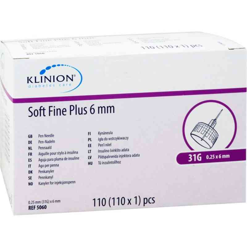 Soft Fine plus 0,25x6 mm 31g Kanuele 110 szt. od 1001 Artikel Medical GmbH PZN 09728654