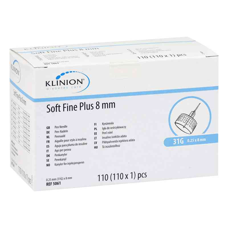 Soft Fine plus 0,25x8 mm 31g Kanuele 110 szt. od 1001 Artikel Medical GmbH PZN 09728660