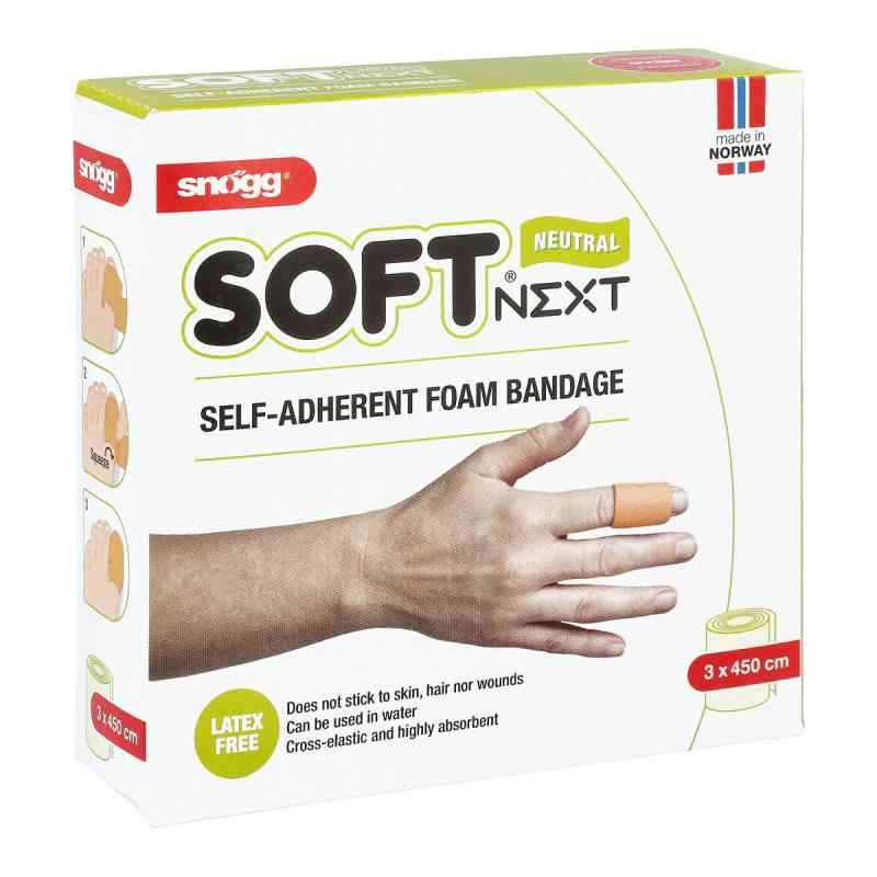 Soft Next selbsthaftender Verband 3 cmx4,5 m 1 szt. od Holthaus Medical GmbH & Co. KG PZN 12360554