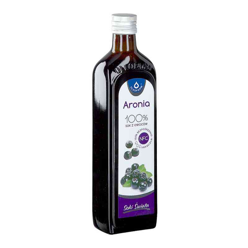 Sok z aronii Oleofarm 100% AroniaVital 490 ml od OLEOFARM SP. Z O.O. PZN 08302810