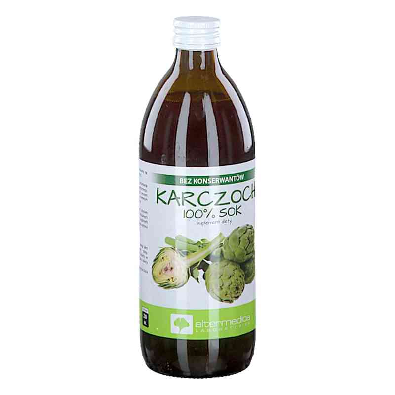 Sok z karczocha Altermedica 500 ml od ALTER MEDICA JAN SZUPINA PZN 08305287