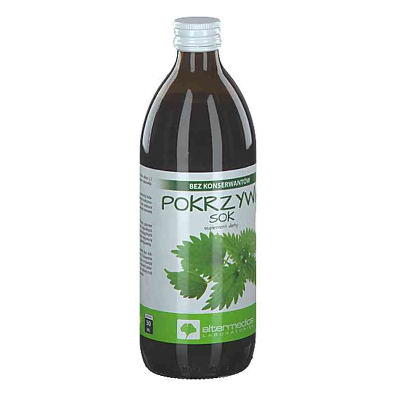 Sok z pokrzywy Altermedica  500 ml od ALTER MEDICA JAN SZUPINA PZN 08305294