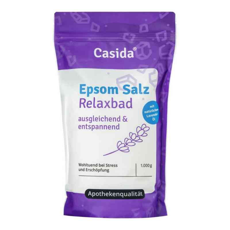 Sól Epsom z olejkiem lawendowym 1 kg od Casida GmbH PZN 12903730