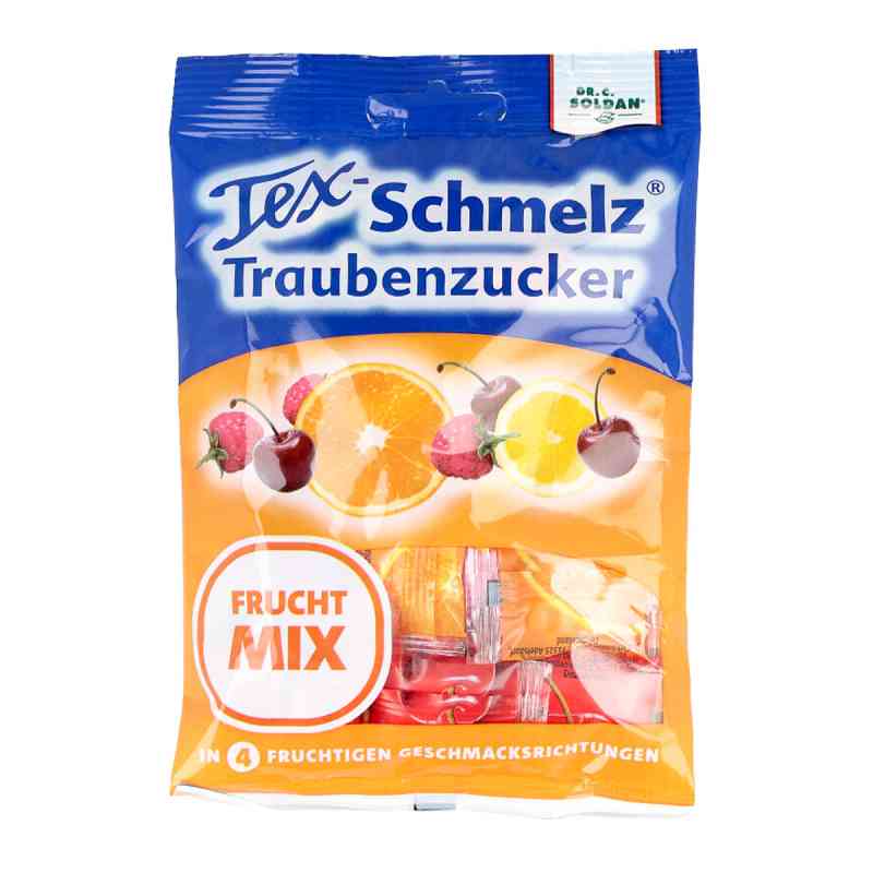 Soldan Tex Schmelz Traubenzucker Frucht-mix 75 g od Dr. C. SOLDAN GmbH PZN 14320642