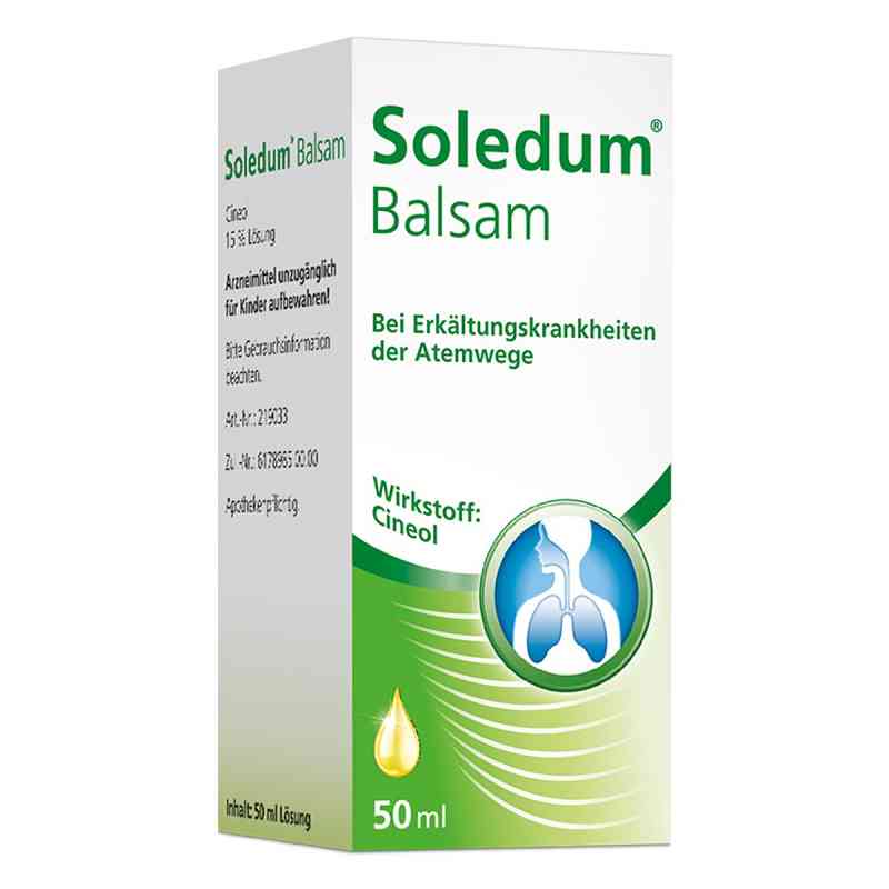 Soledum Balsam fluessig 50 ml od MCM KLOSTERFRAU Vertr. GmbH PZN 03407015