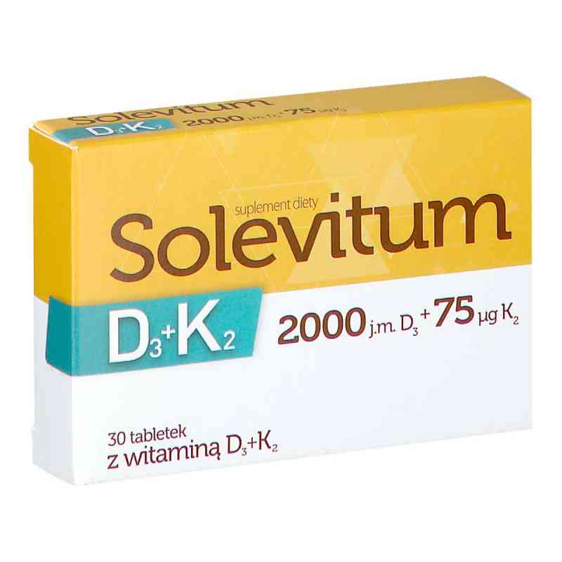 Solevitum D3+K2 tabletki 30  od AFLOFARM FARMACJA POLSKA SP. Z O.O. PZN 08302246