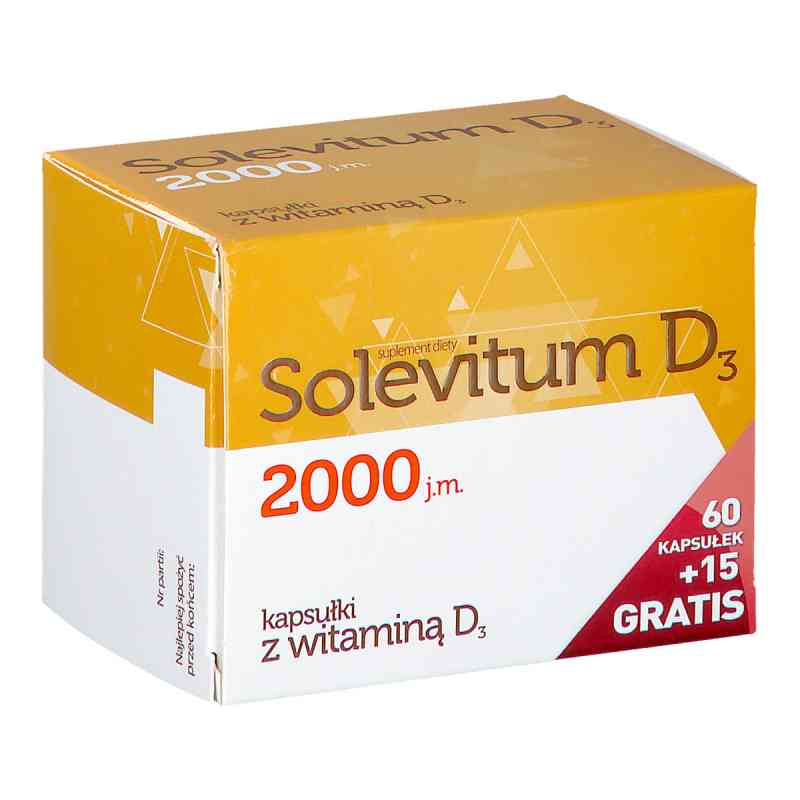 Solevitum witamina D3 2000 j.m. 75  od AFLOFARM FARMACJA POLSKA SP. Z O.O. PZN 08301282