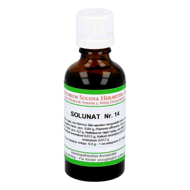 Solunat Nr.14 Tropfen 50 ml od Laboratorium Soluna Heilmittel GmbH PZN 02940552