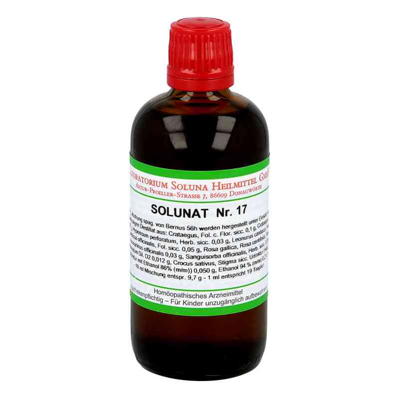 Solunat Nr.17 Tropfen 100 ml od Laboratorium Soluna Heilmittel GmbH PZN 02942284