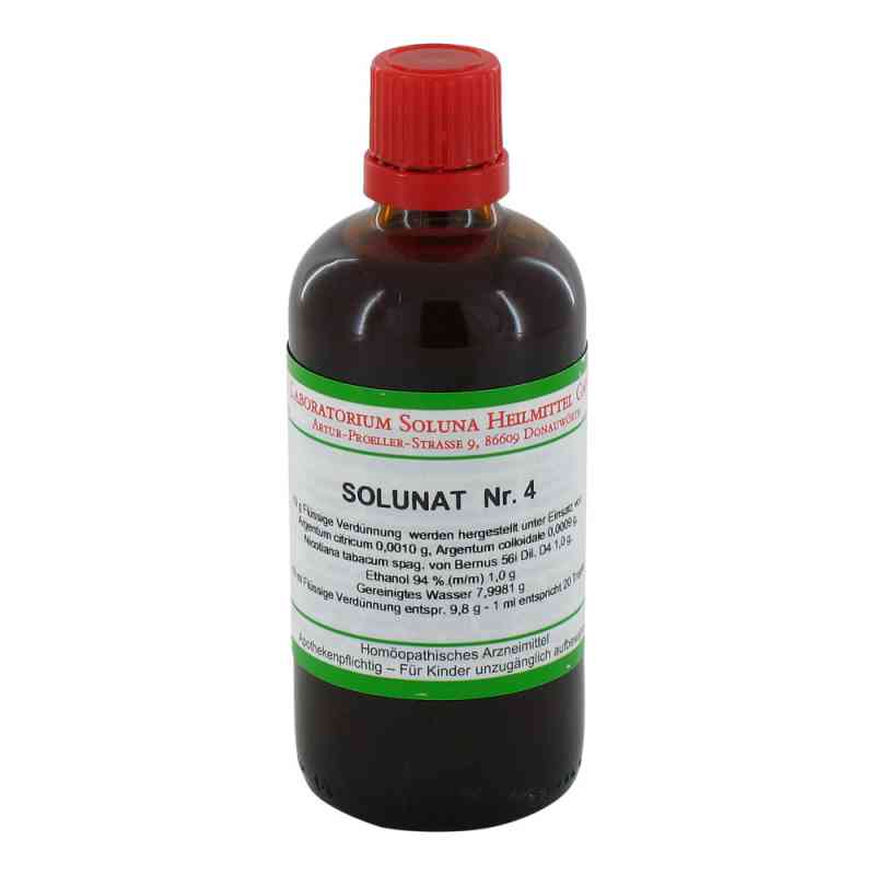 Solunat Nr.4 Tropfen 100 ml od Laboratorium Soluna Heilmittel GmbH PZN 02938555
