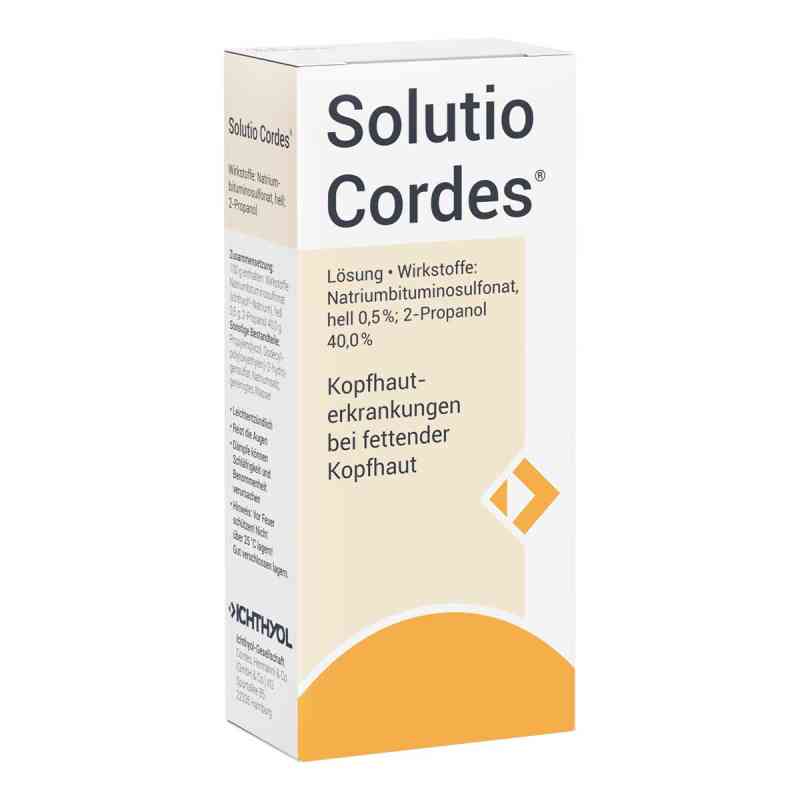 Solutio Cordes Loesung 120 ml od Ichthyol-Gesellschaft Cordes Her PZN 04644059