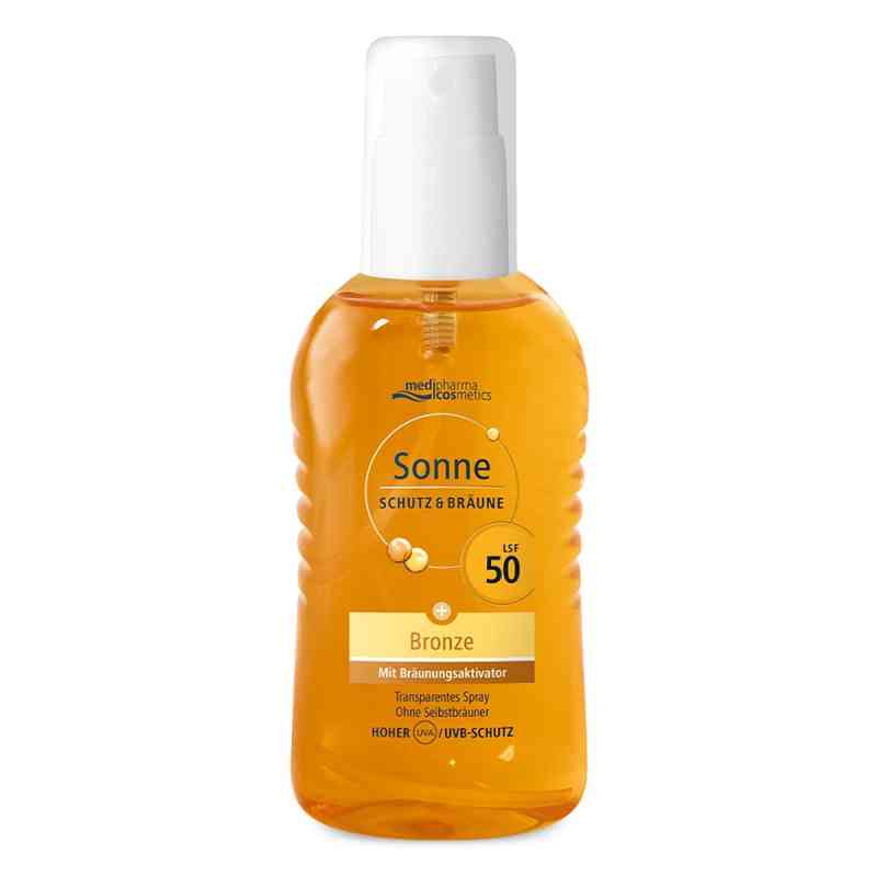 Sonne Schutz & Bräune Spray Bronze Lsf 50 200 ml od Dr. Theiss Naturwaren GmbH PZN 18273170