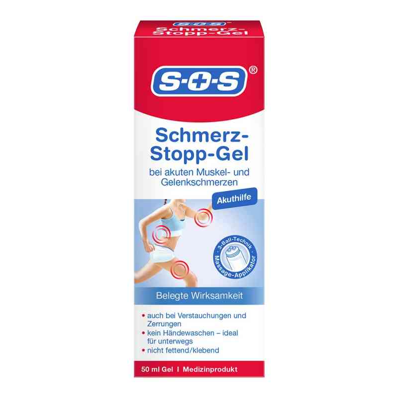 Sos-schmerz-stopp Gel 50 g od DISTRICON GmbH PZN 15570542