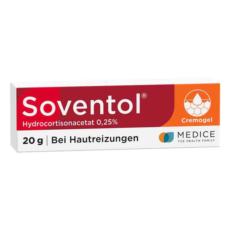 Soventol Hydrocortisonacetat 0,25% Creme 20 g od MEDICE Arzneimittel Pütter GmbH& PZN 10714373